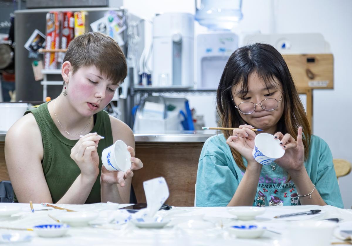 Ceramic Paint Workshop