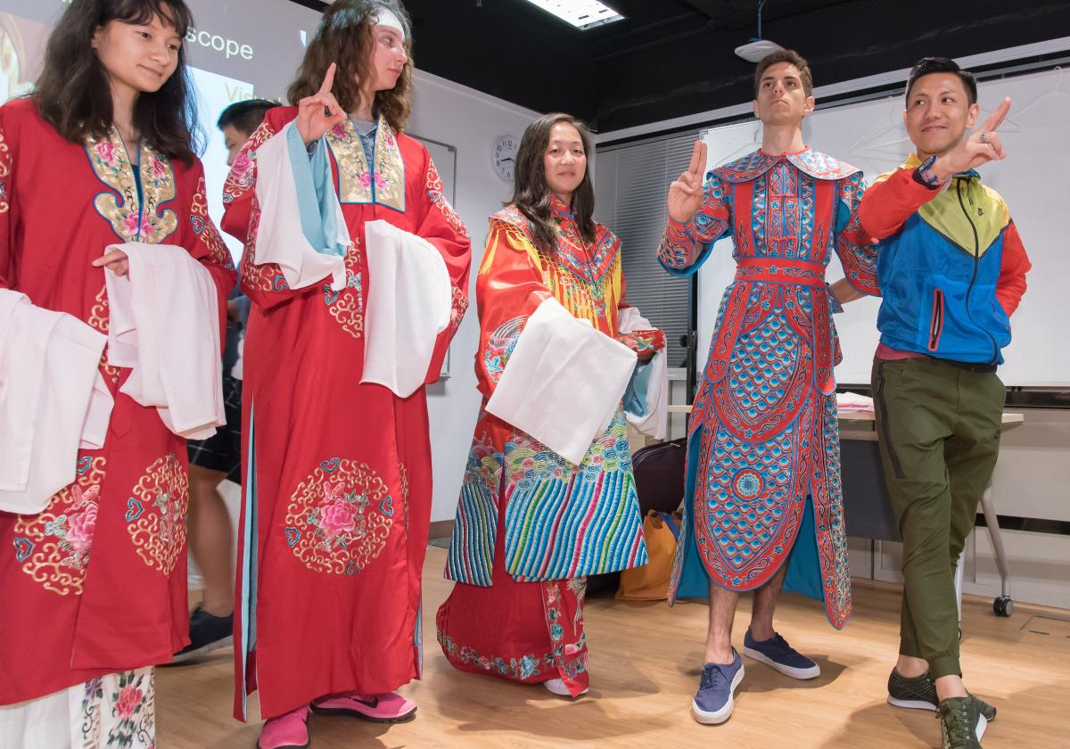Chinese Opera Costume Trial Workshop